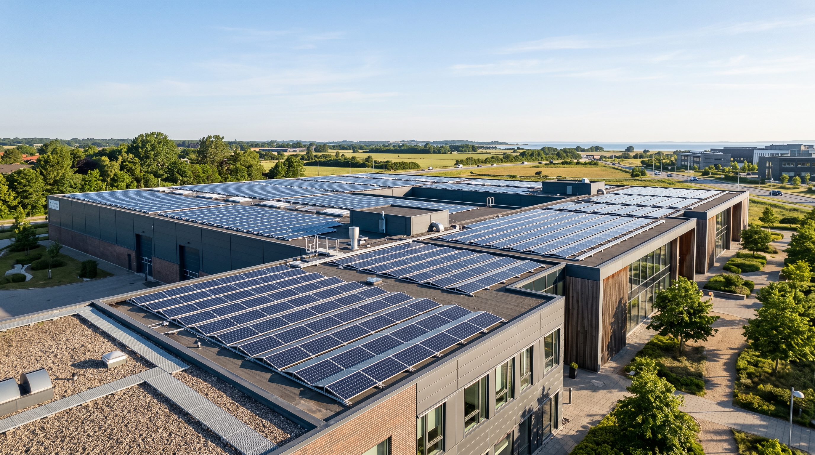 Komplet guide til solceller til erhverv i 2026