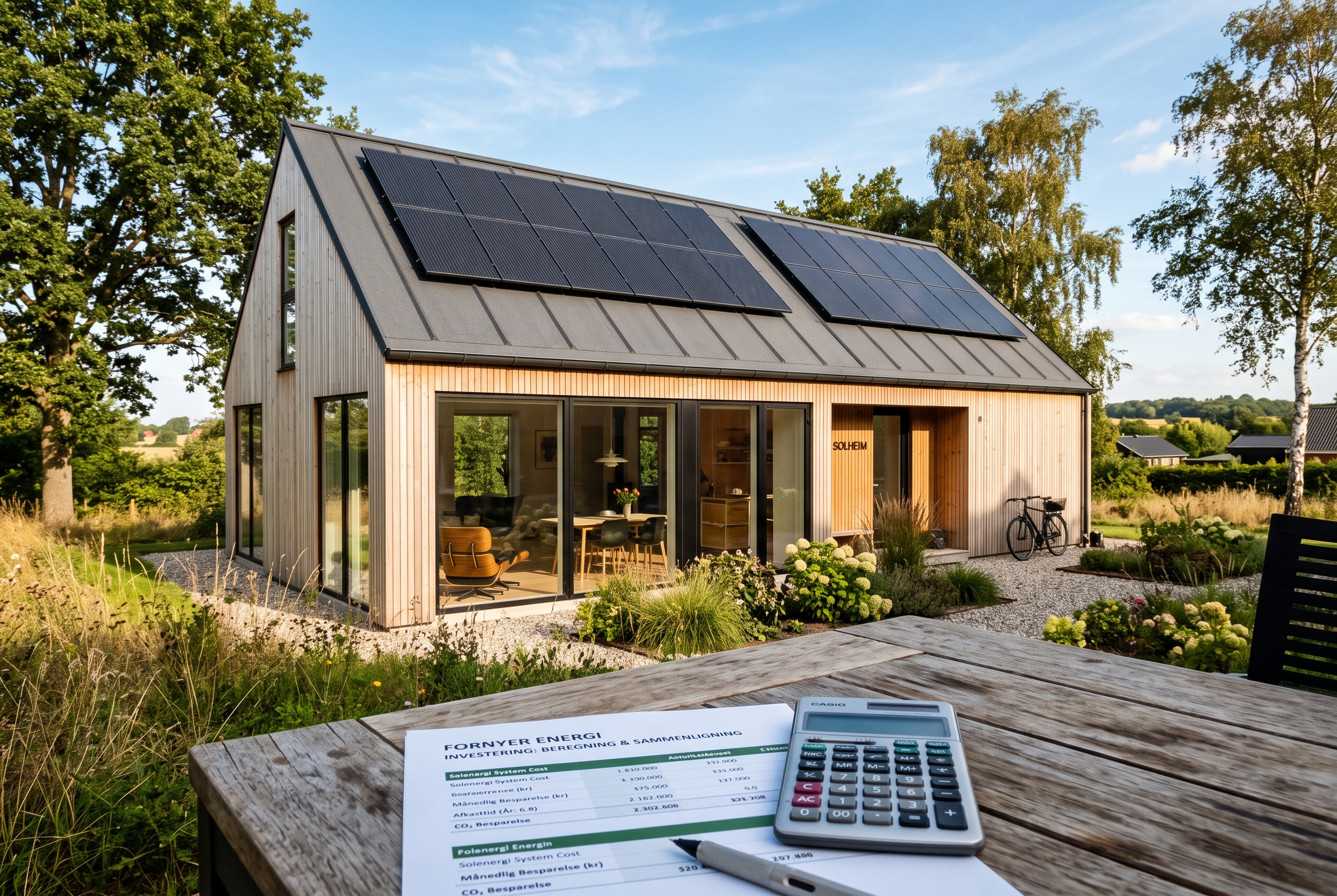 Kontant, lån eller leasing – sådan finansierer du dine solceller i 2026