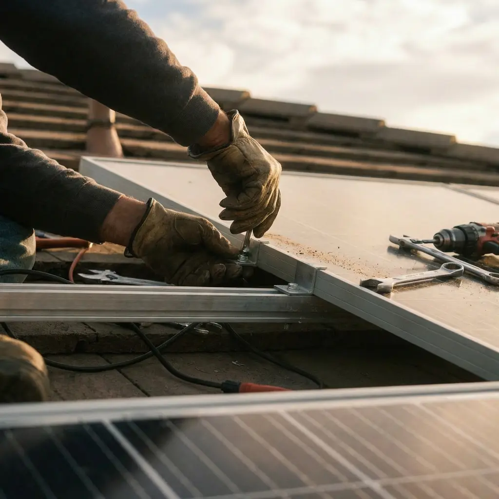 EcoRay certificeret solcelleinstallation